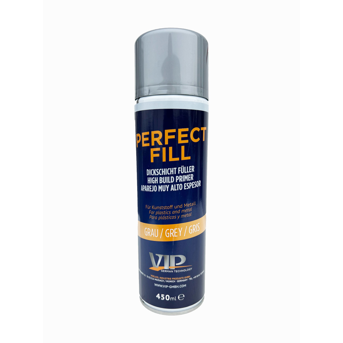 450ml Dose Dickschichtfüller Perfect Fill Hellgrau 1045